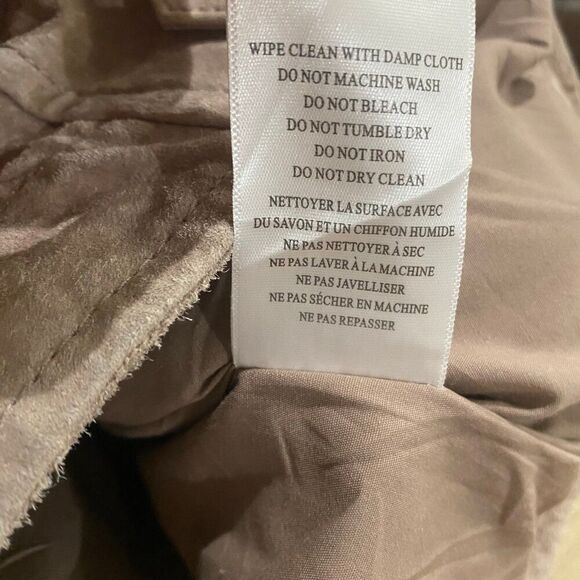 Blank NYC Genuine Suede Leather Motorcycle “Moto” Style Jacket/Vest Size  Small - Picture 11 of 11